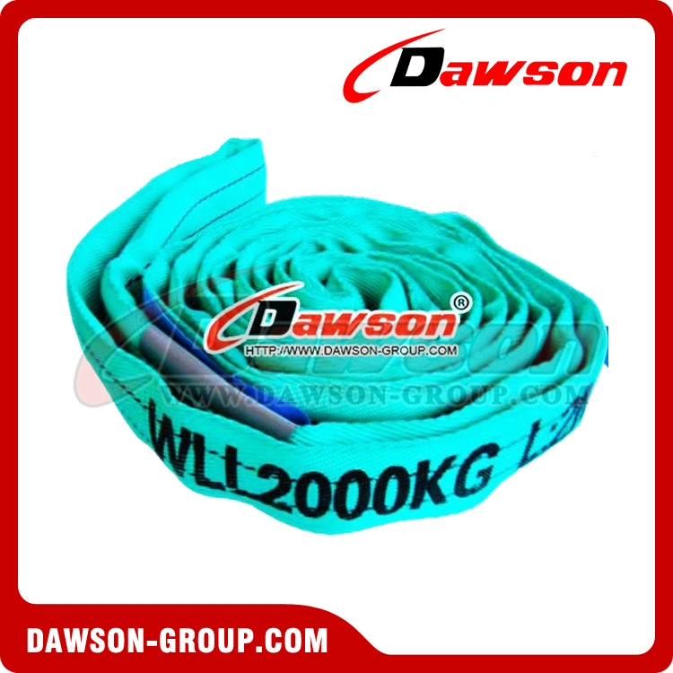 2 Ton Round Slings, 2000KG Polyester Round Lifting Slings - Dawson Group Ltd. - China Supplier, Factory